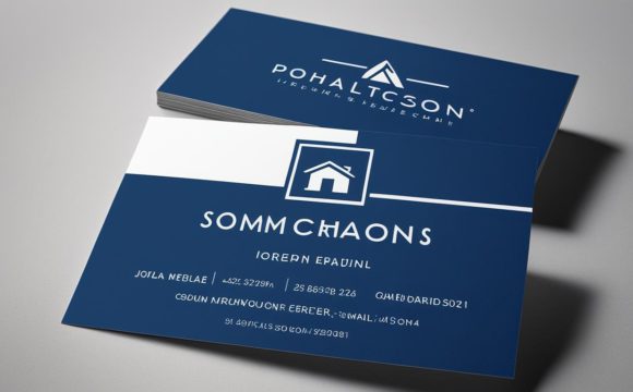 Property Dealer Visiting Card: Make a Lasting Impression